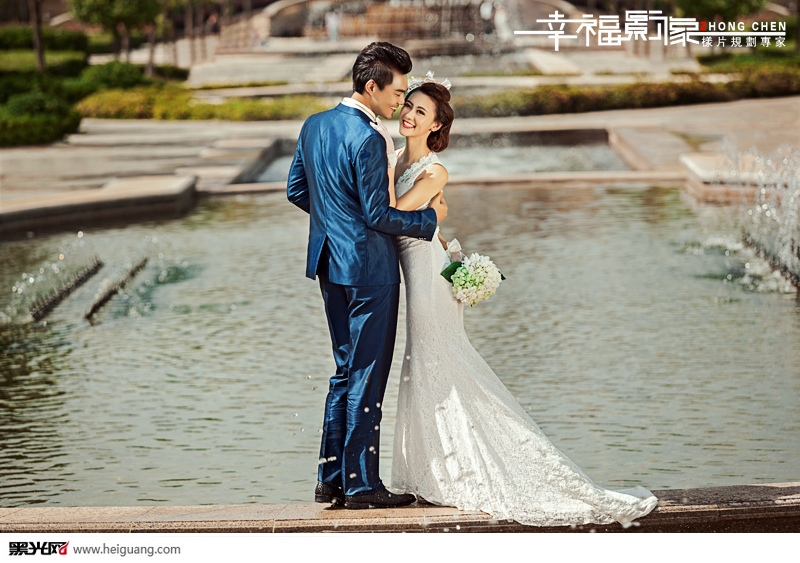 点击大图看下一张：世贸龙湾 婚纱摄影