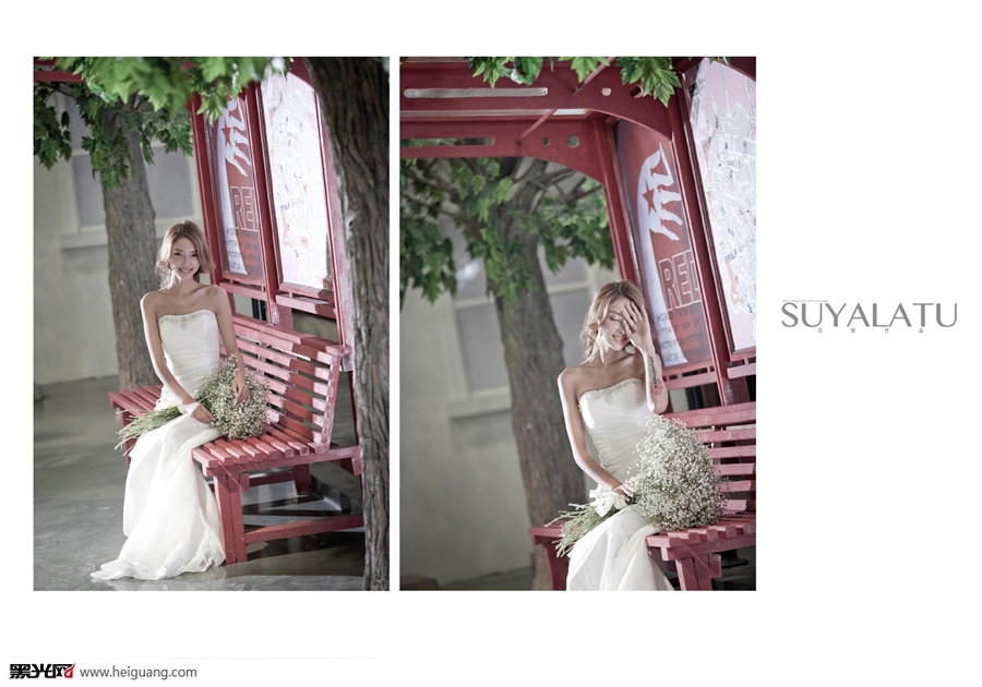 点击大图看下一张:绿色心情 婚纱摄影