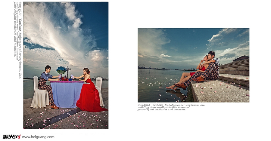 点击大图看下一张:微笑的约定 婚纱摄影