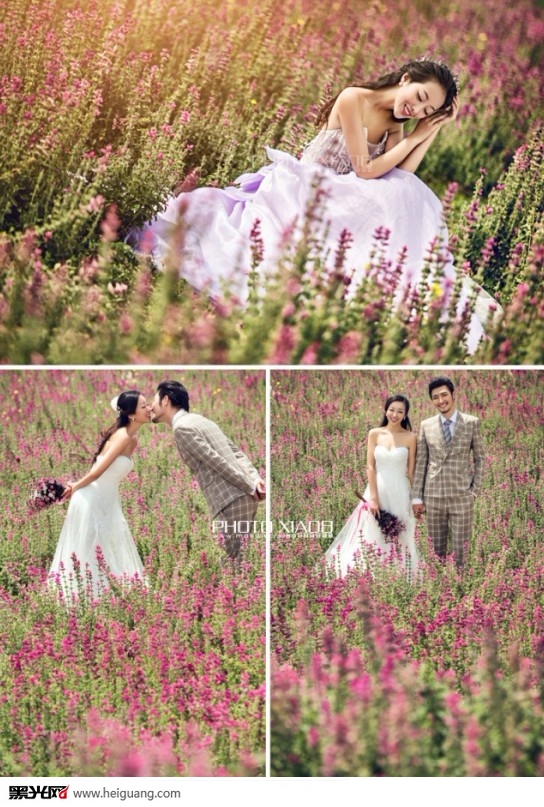 点击大图看下一张:繁花迷梦 婚纱摄影