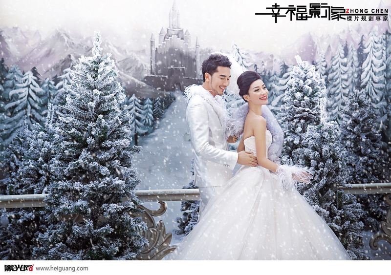 点击大图看下一张：白雪公主 婚纱摄影