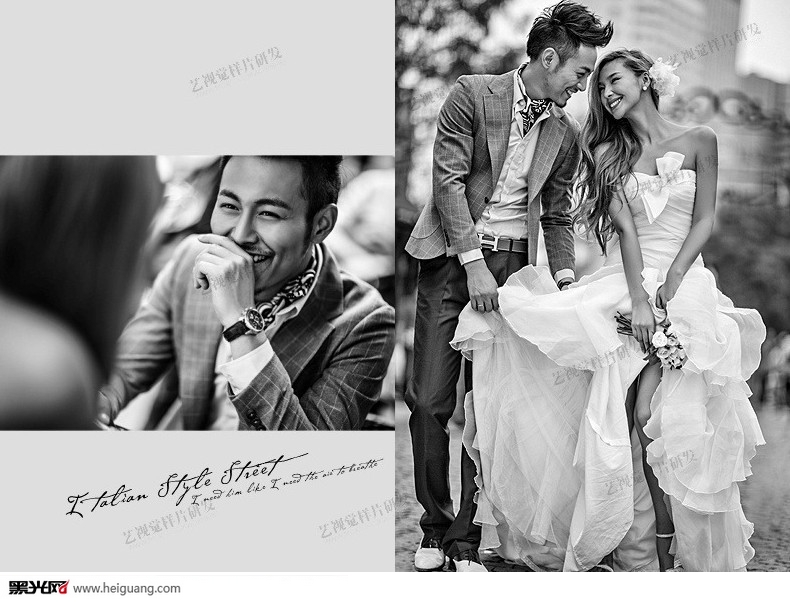 点击大图看下一张:意式风情街 婚纱摄影