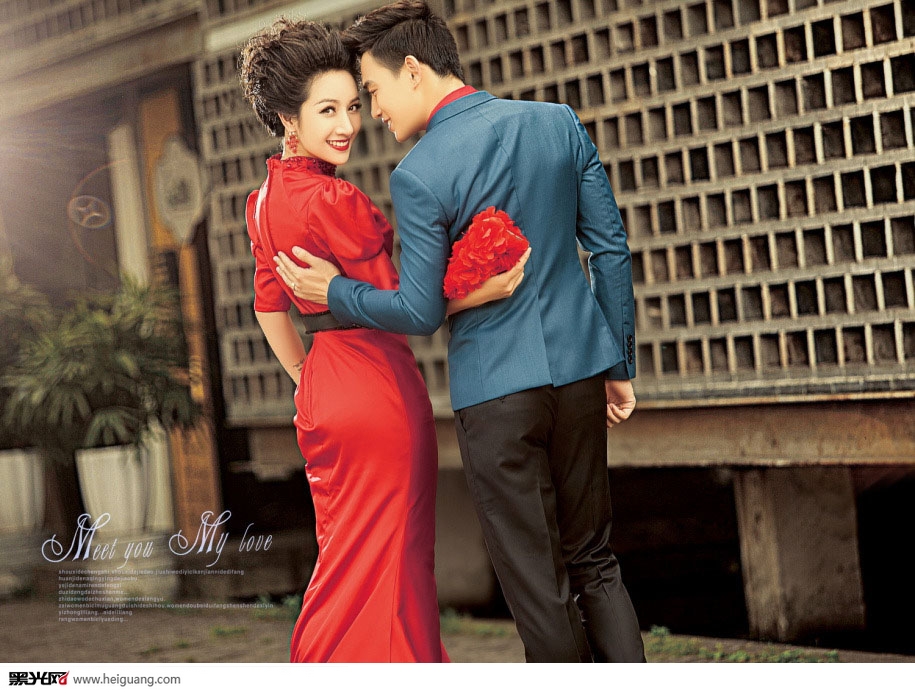 点击大图看下一张：遇见我的爱 婚纱摄影