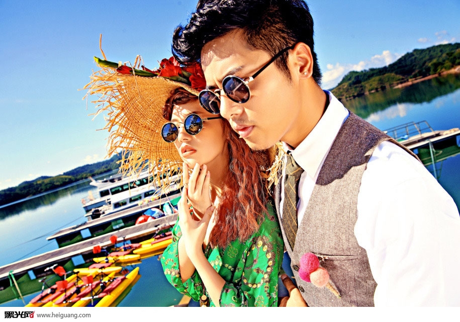 点击大图看下一张:千岛湖 婚纱摄影