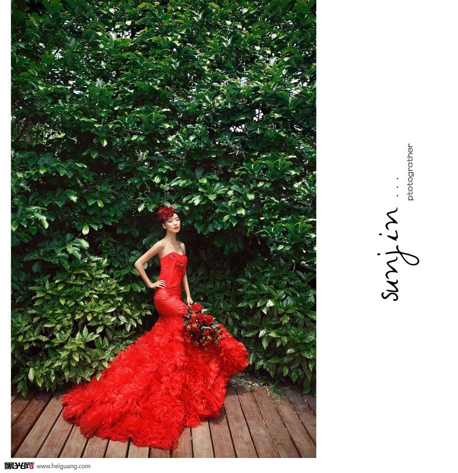 点击大图看下一张:嘉尔曼风情 婚纱摄影