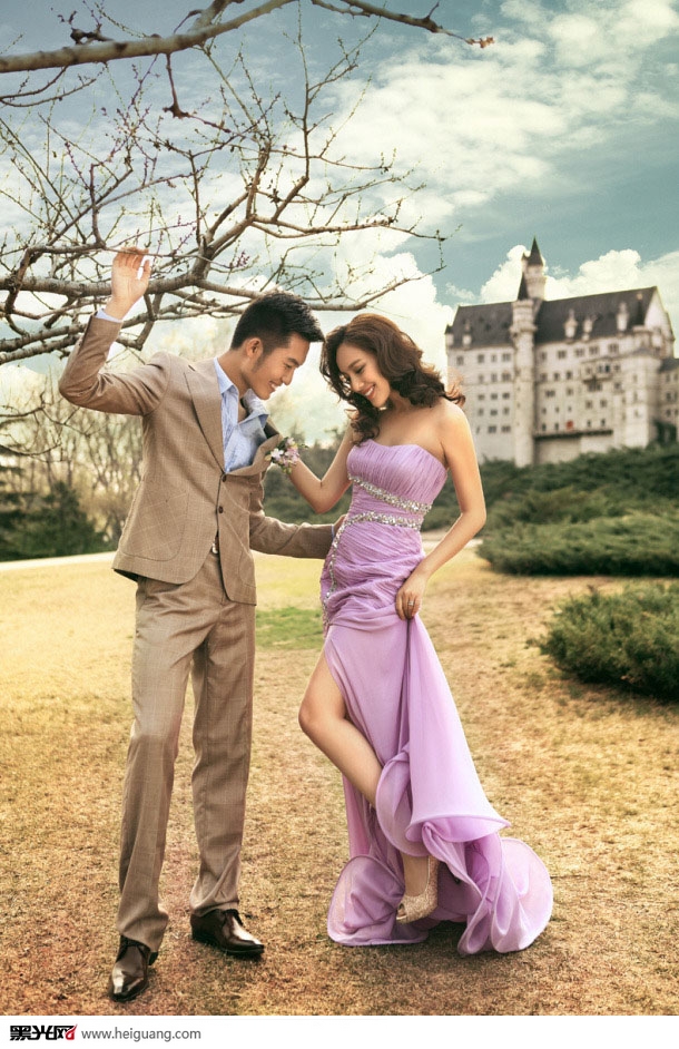 点击大图看下一张:阳光下的爱情 婚纱摄影