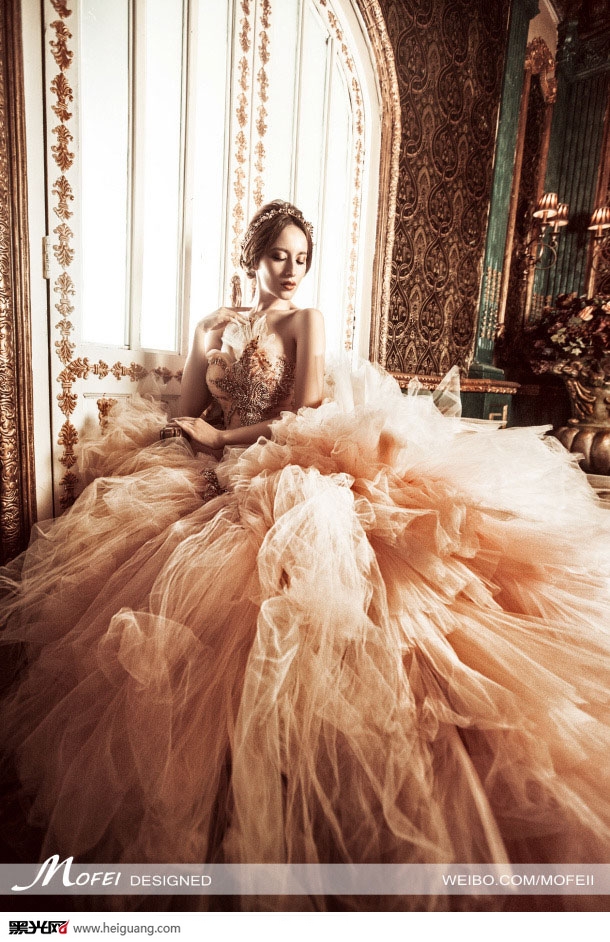 点击大图看下一张:奢华的爱 婚纱摄影