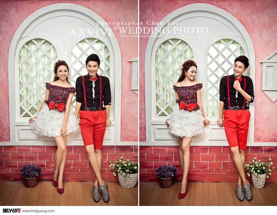 点击大图看下一张:花的假期 婚纱摄影