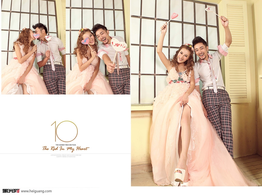 点击大图看下一张：LOVE 婚纱摄影