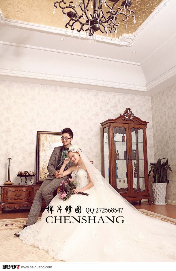 点击大图看下一张：幸福 婚纱摄影