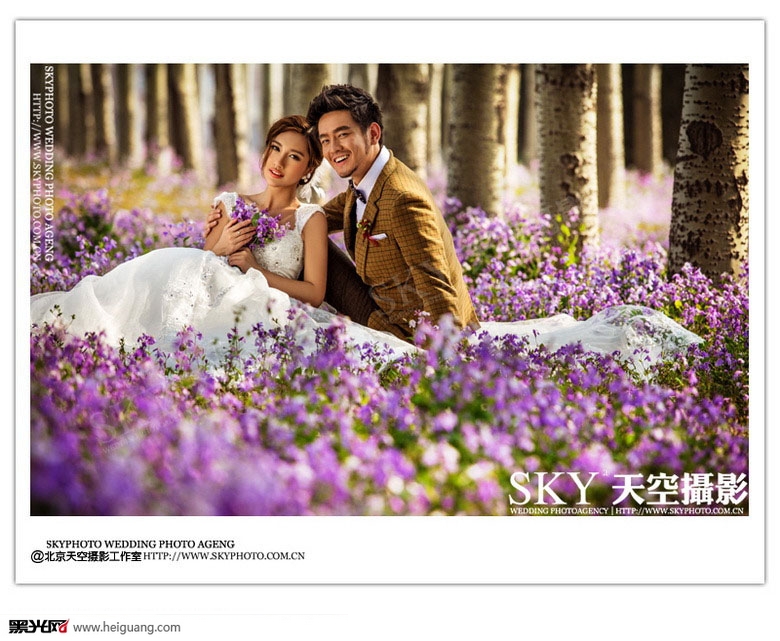 点击大图看下一张:繁花迷梦 婚纱摄影