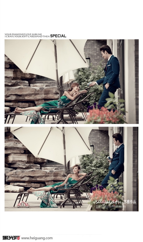 点击大图看下一张:太阳伞 婚纱摄影