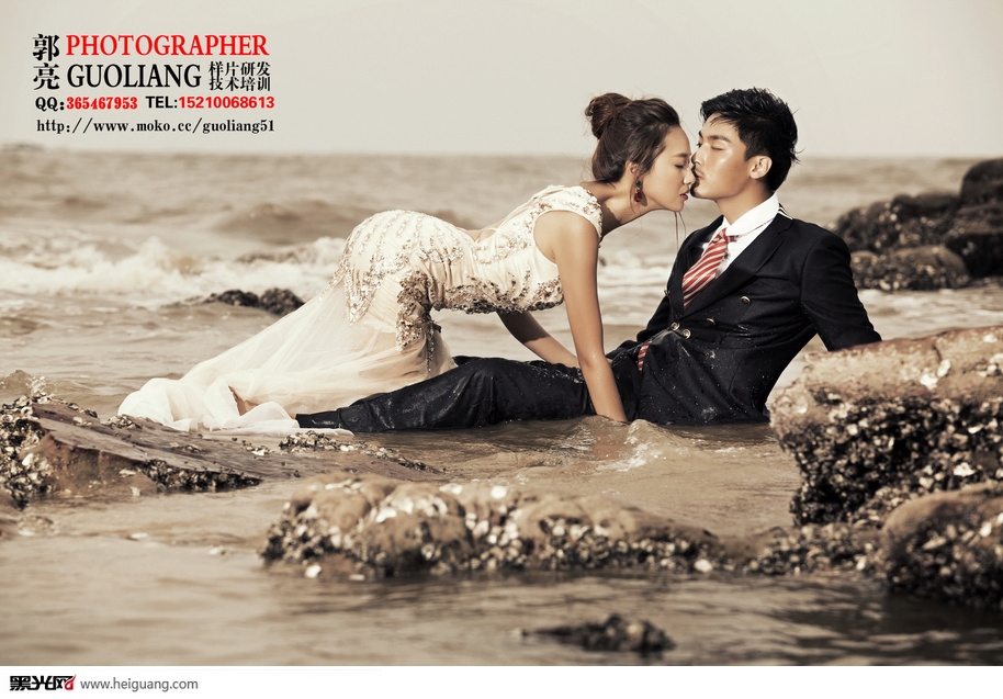 点击大图看下一张:海之恋 婚纱摄影