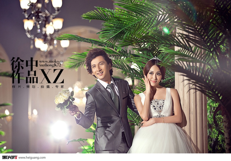 点击大图看下一张：美丽的华尔兹 婚纱摄影