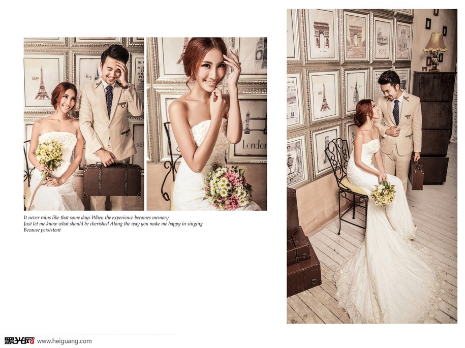 点击大图看下一张：韩式唯美 婚纱摄影