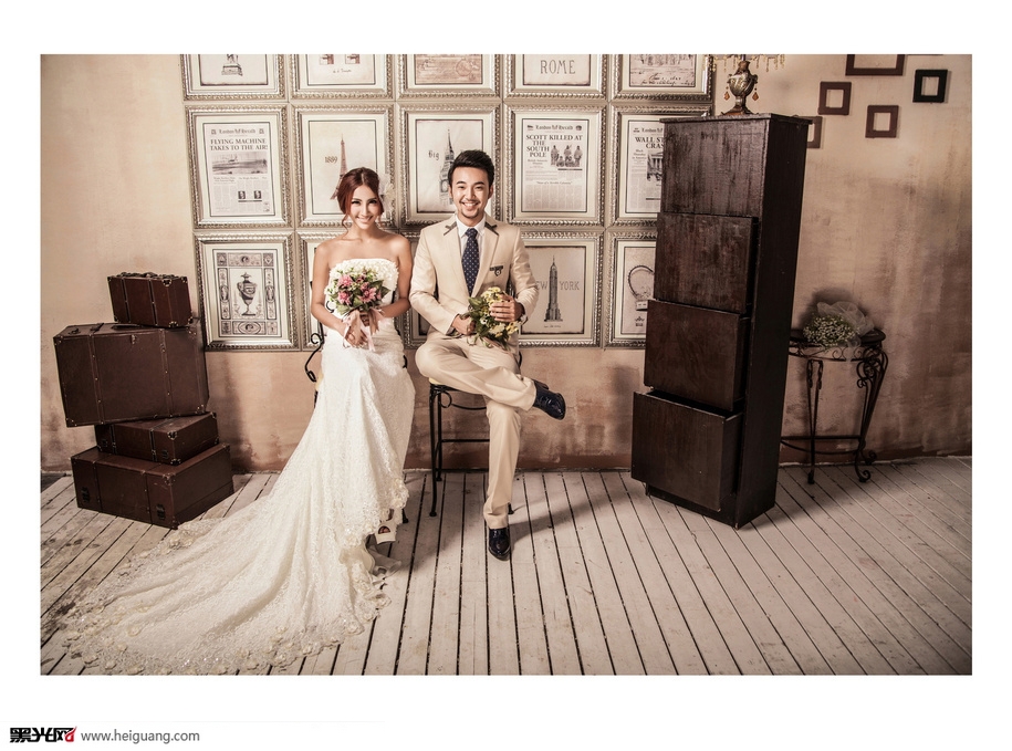 点击大图看下一张:韩式唯美 婚纱摄影