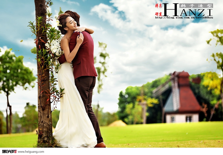 点击大图看下一张：Here with you 婚纱摄影