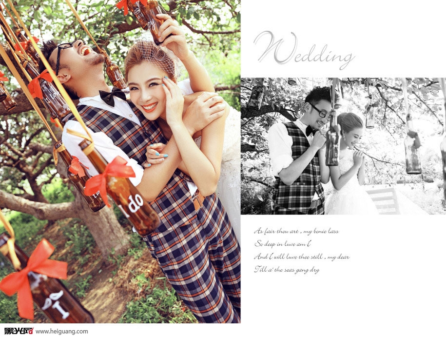 点击大图看下一张：LOVE 婚纱摄影