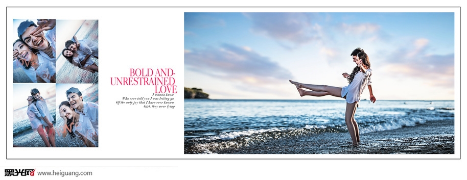 点击大图看下一张：大连外景 婚纱摄影