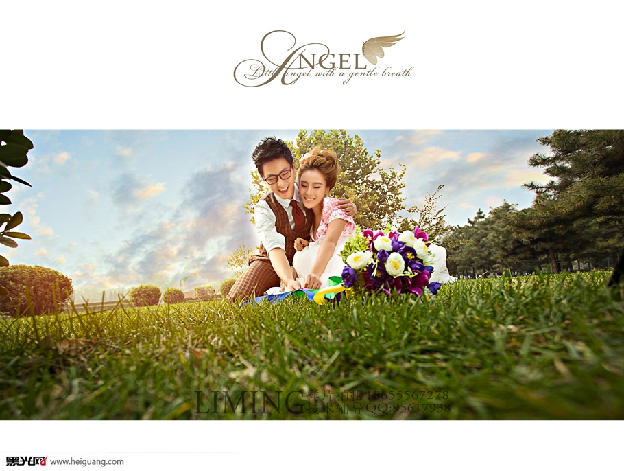 点击大图看下一张：阳光恋 婚纱摄影