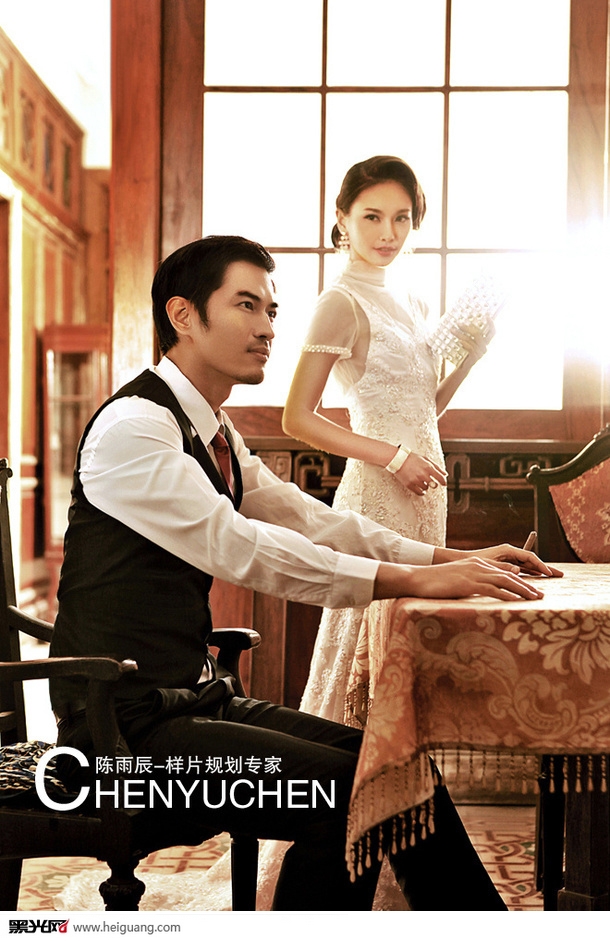 点击大图看下一张:蜜月情书 婚纱摄影