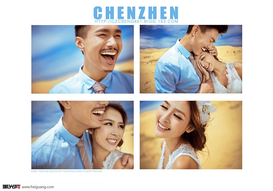 点击大图看下一张:海边浪漫 婚纱摄影