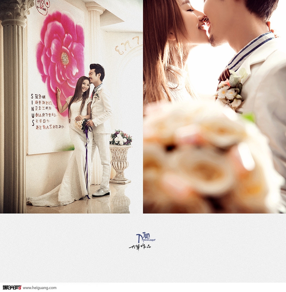 点击大图看下一张：爱的钢琴曲 婚纱摄影