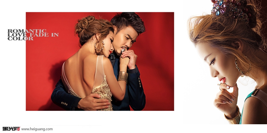 点击大图看下一张：爱恋 婚纱摄影