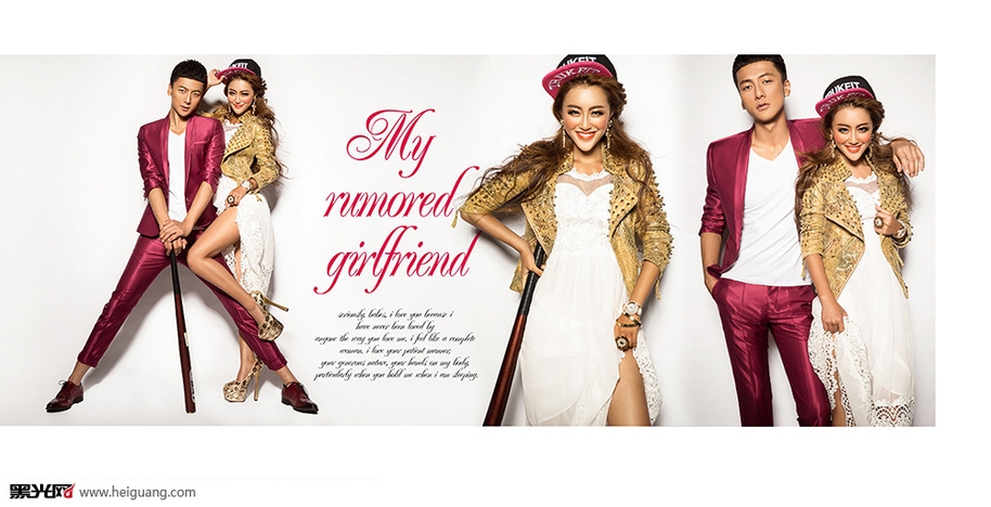 点击大图看下一张：绯闻女友 婚纱摄影