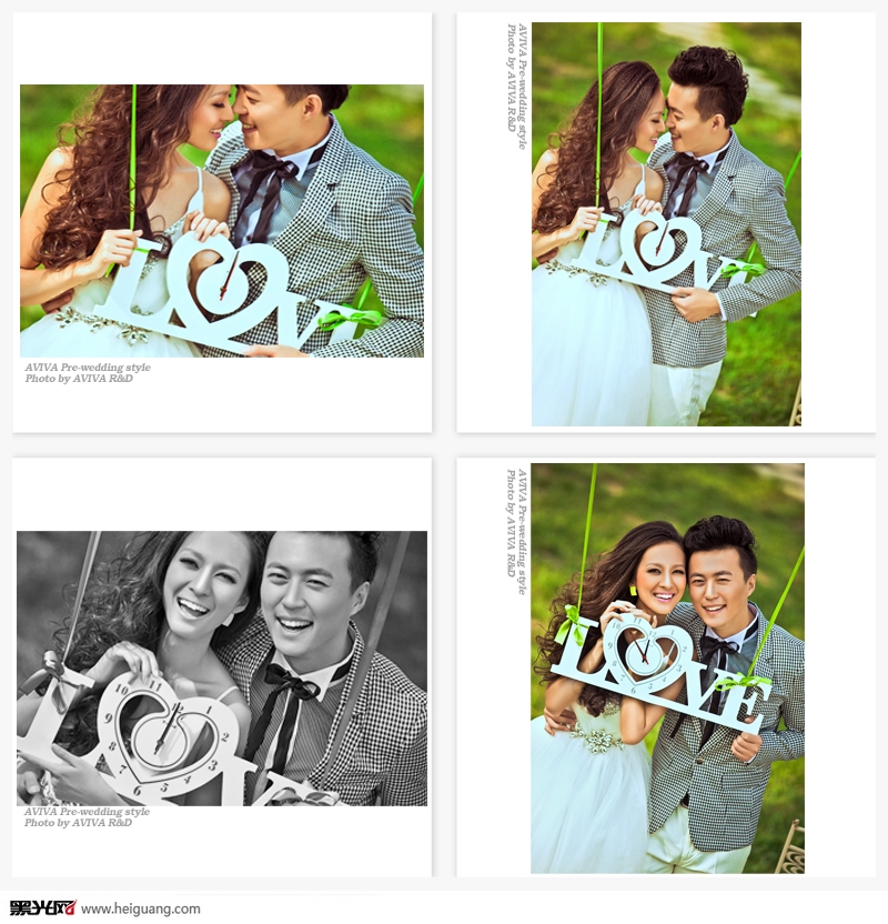 点击大图看下一张：LOVE 婚纱摄影
