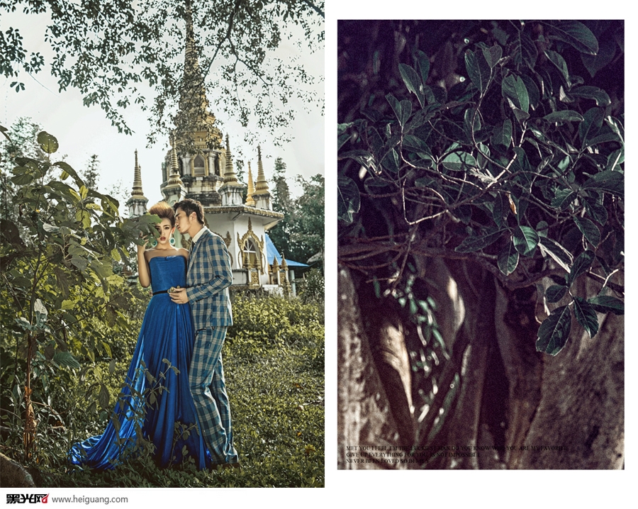 点击大图看下一张：独树成林 婚纱摄影