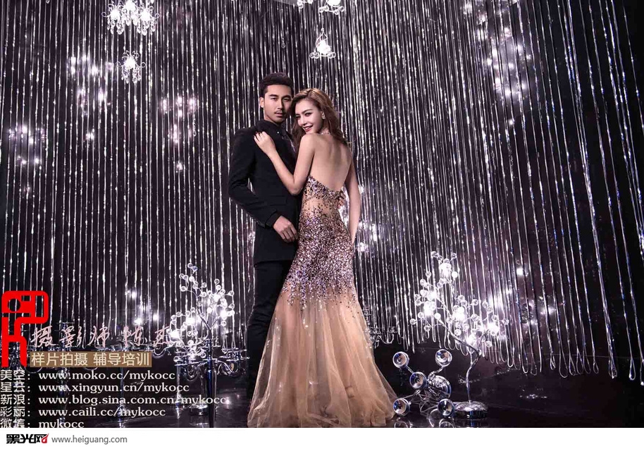 点击大图看下一张：华丽的爱 婚纱摄影