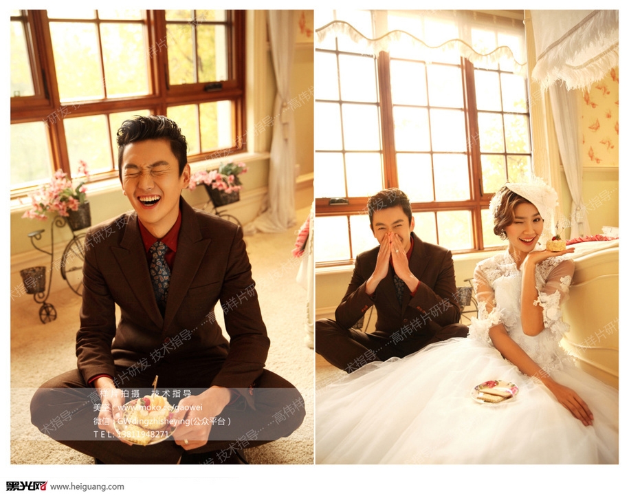 点击大图看下一张：白色浪漫 婚纱摄影