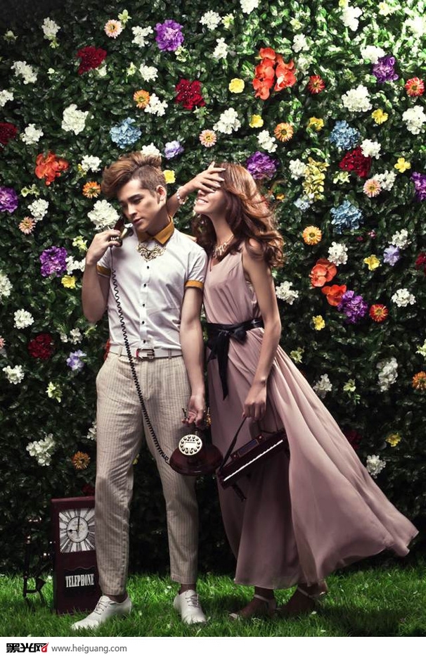 点击大图看下一张：双人舞 婚纱摄影