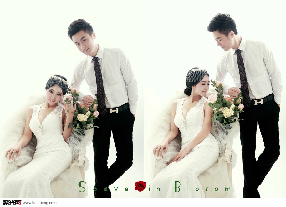 点击大图看下一张：许诺 婚纱摄影