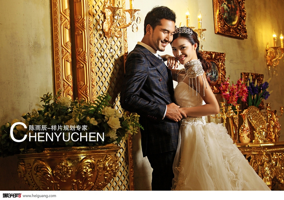 点击大图看下一张：金色城堡 婚纱摄影