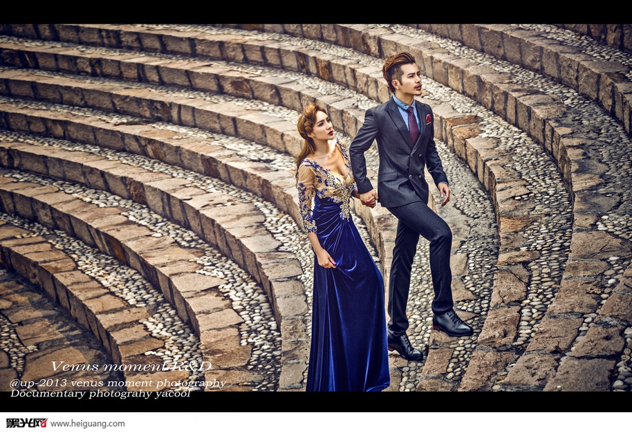 点击大图看下一张：情迷哥伦波 婚纱摄影