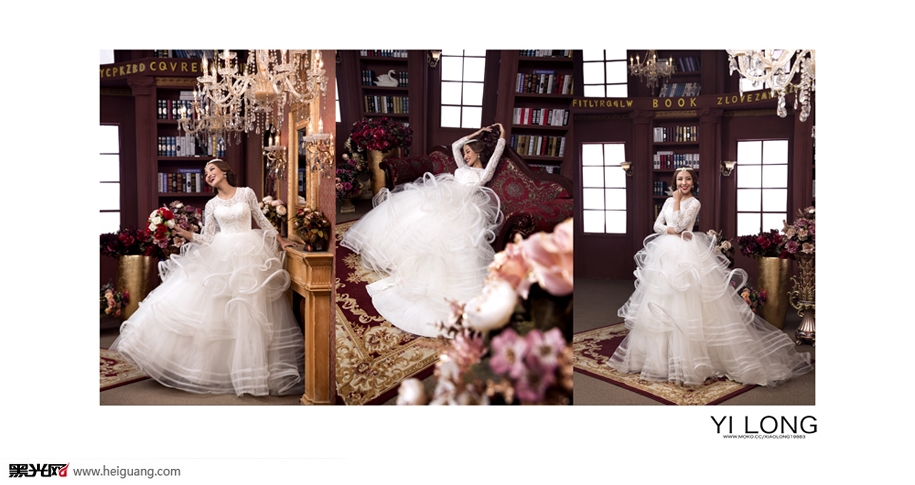 点击大图看下一张：艾玛皇妃 婚纱摄影