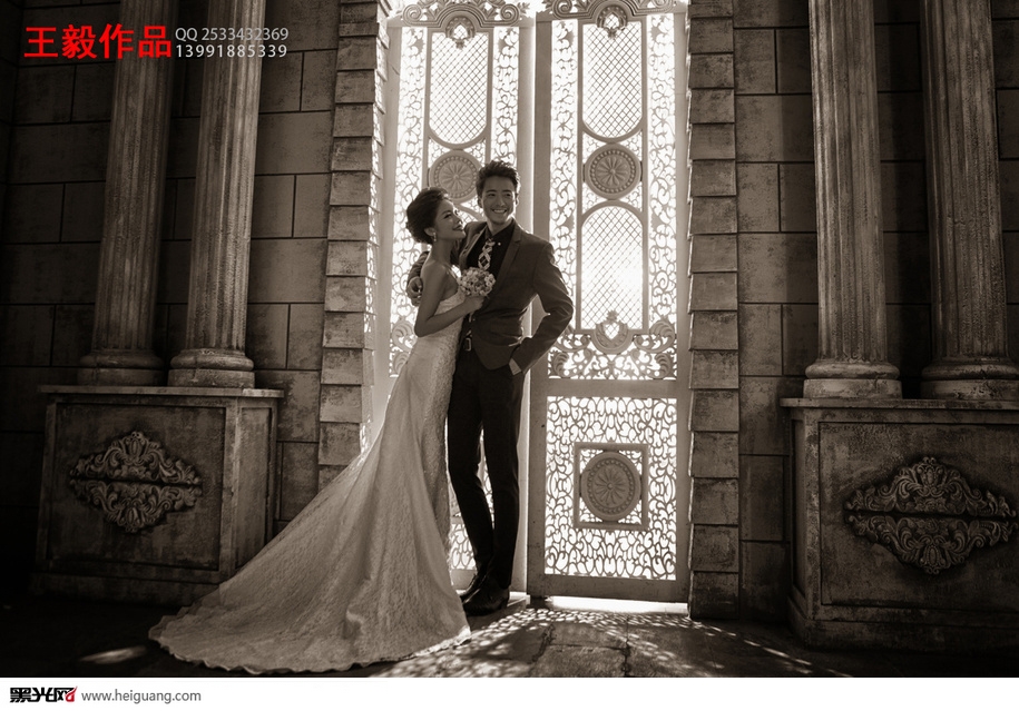 点击大图看下一张：我们结婚了 婚纱摄影