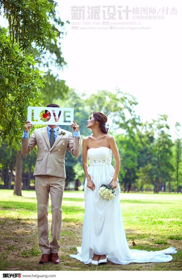 点击大图看下一张：幸福瞬间 婚纱摄影