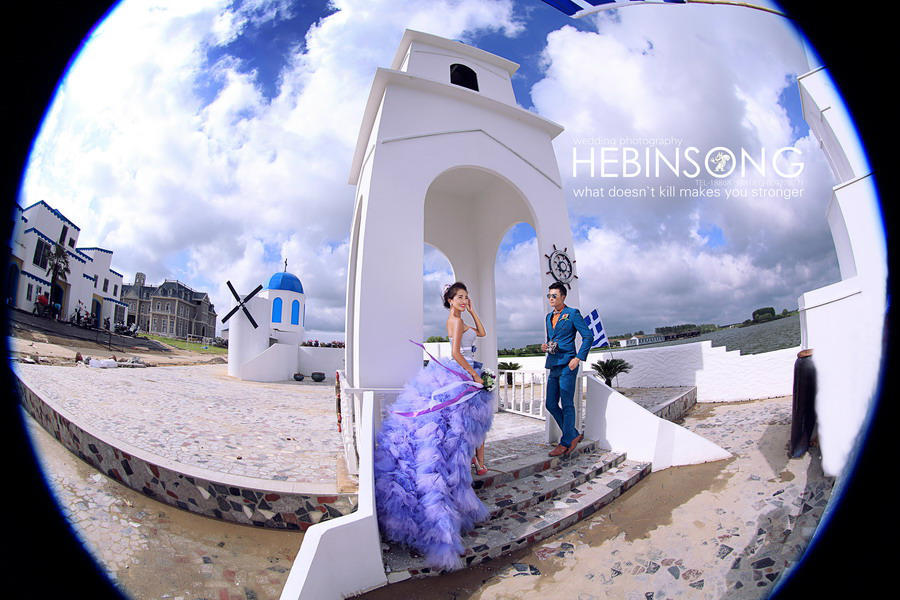 点击大图看下一张：Santorini 婚纱摄影