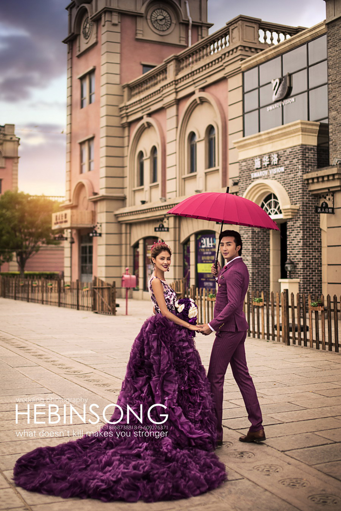 点击大图看下一张：香榭丽舍街道 婚纱摄影