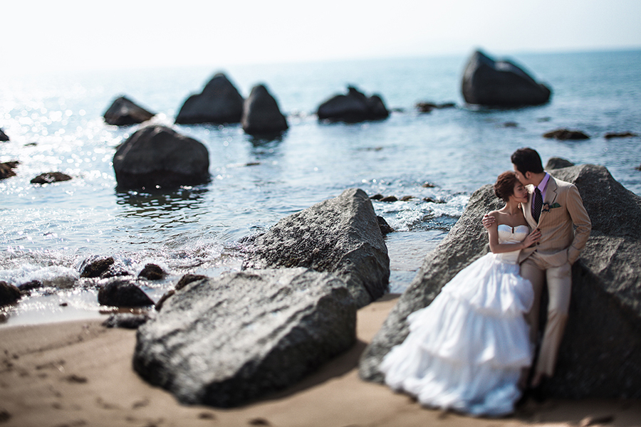 点击大图看下一张：那片海 婚纱摄影