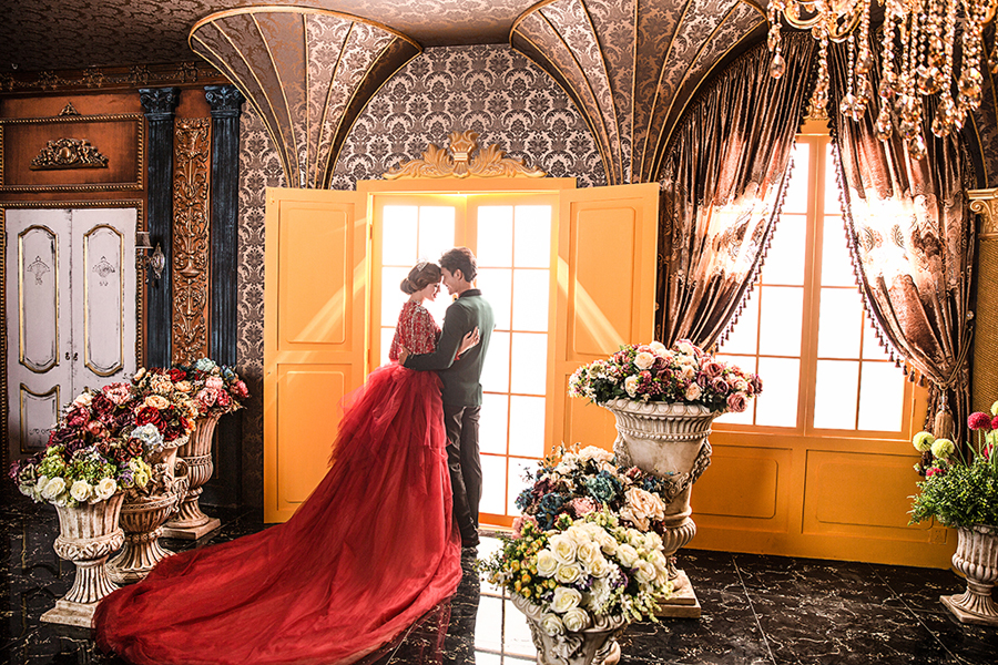 点击大图看下一张：爱情城堡 婚纱摄影