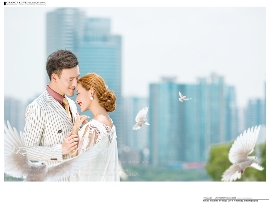 点击大图看下一张：嘉禾屿之恋 婚纱摄影