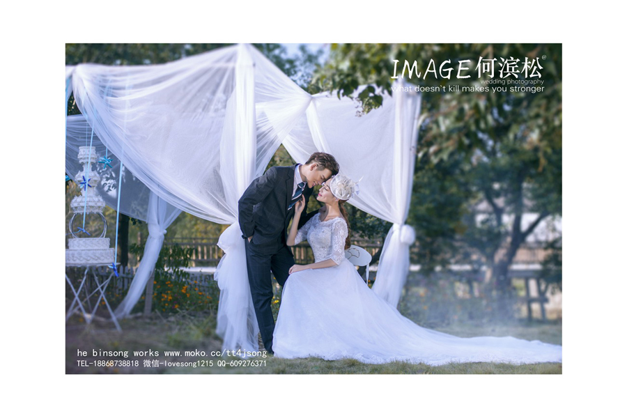 点击大图看下一张：wedding day 婚纱摄影