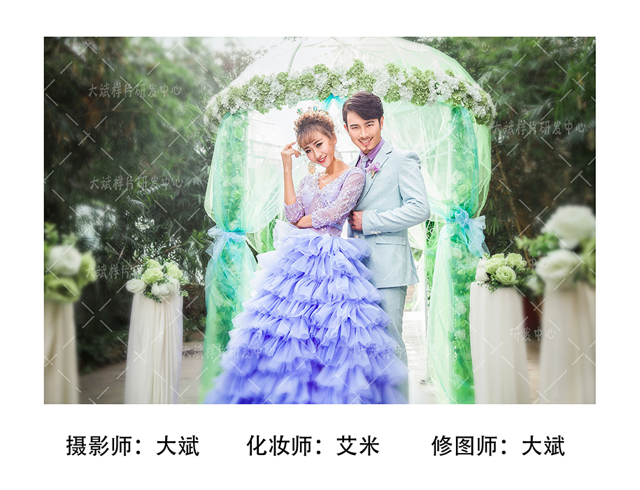 点击大图看下一张：梦幻婚礼 婚纱摄影