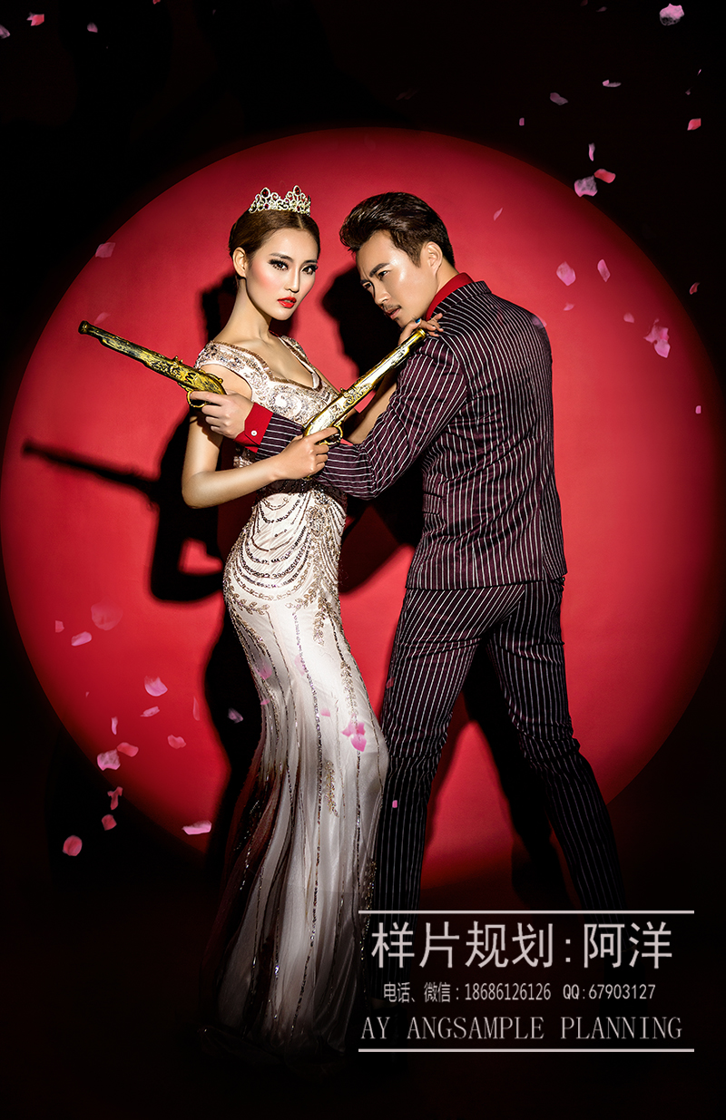 点击大图看下一张:美人计 婚纱摄影