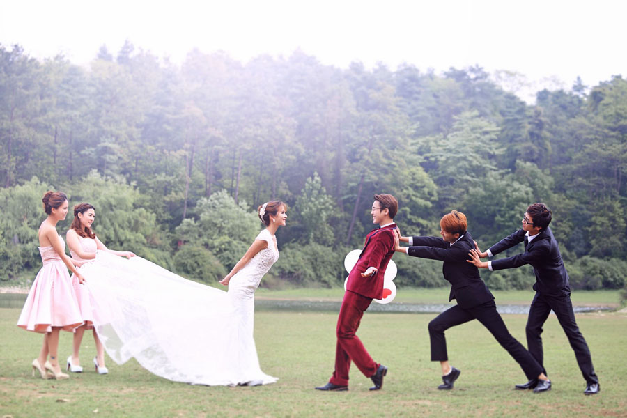 点击大图看下一张:婚礼进行时 婚纱摄影