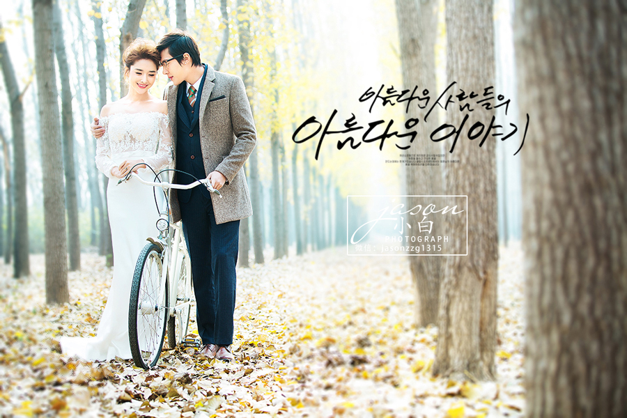 点击大图看下一张:冬日韩风 婚纱摄影